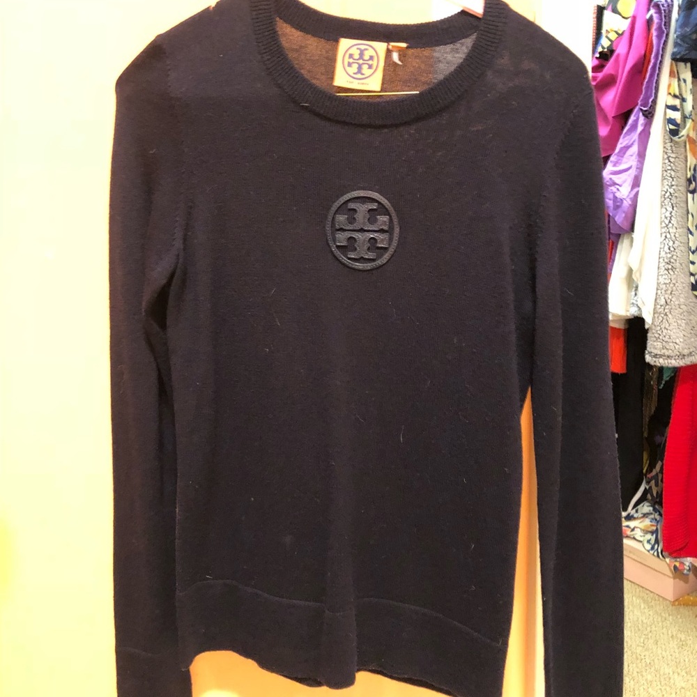 Tory Burch navy sweater